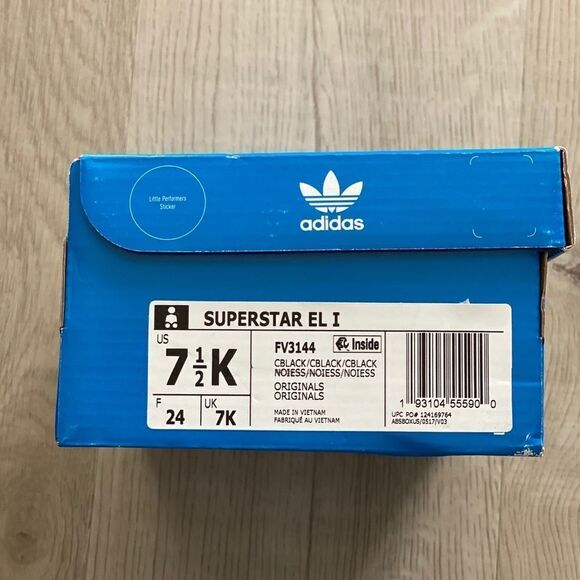 ADIDAS Originals | Black | SUPERSTAR ELASTIC SNEAKERS - Picture 9 of 9